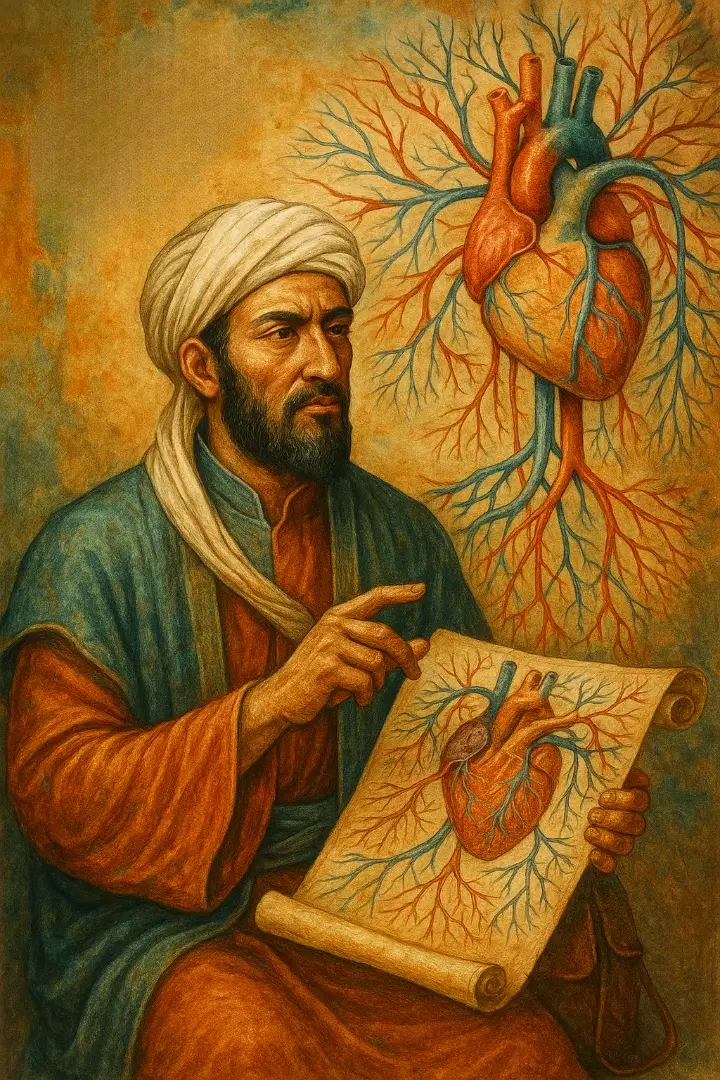 ابن النفيس… الطبيب الذي اكتشف سرَّ الدم قبل قرون